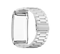 PEPWE Correa de metal resistente al desgarro, resistente al sudor, para reloj inteligente, cinturón de liberación rápida, cómodo, unisex