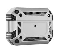 PEPWE Funda ergonómica para auriculares, protección antipolvo, botón de tacto suave, mosquetón seguro para tercera PC para funda protectora