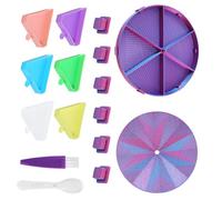 PEPWE Juego de herramientas de pintura de cuentas con taladro redondo que mejora la eficiencia para procesos creativos en pasatiempos relajantes manualidades