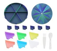 PEPWE Juego de herramientas de pintura de cuentas con taladro redondo que mejora la eficiencia para procesos creativos en pasatiempos relajantes manualidades