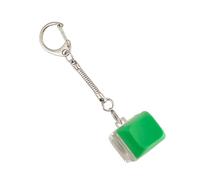 PEPWE Llavero probador de teclas mecánicas LED de 1 tecla con iluminación multicolor para aliviar el estrés y enfoque sensorial, llavero LED para facilitar el elijo