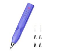 PEPWE Múltiples boquillas aplicador de cristal, mango silencioso y cómodo para proyectos, cuentas de ABS, herramienta de manualidades