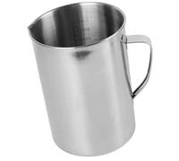 PEPWE Professional Grades - Taza de medición líquida y seca de acero inoxidable, escala precisa, agarre antideslizante, apta para lavavajillas, herramienta de medición esencial