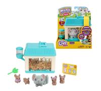 Pequeas mascotas vivas: mam sorpresa minis alimentando y nutrir un ratn lil dentro de su cpsula para que pueda ser una mam, tiene 2 3 o 4 bebs