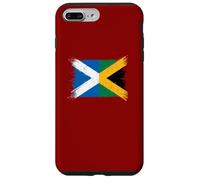 Pequeña Bandera de Jamaica Escocia para Escocesa Jamaicana Carcasa para iPhone 7 Plus/8 Plus