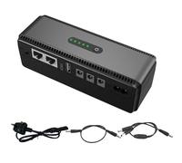 Pequeña batería de emergencia UPS, fuente de alimentación de batería de cámara Wifi 10400 Mah, fuente de alimentación de batería de emergencia, pequeña fuente de alimentación de batería UPS, fuente de