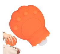 Pequeña bolsa de agua caliente - Bolsa de agua caliente con forma de pata de gato | Suministros de calefacción para clima frío, calentador de manos recargable de silicona para invierno