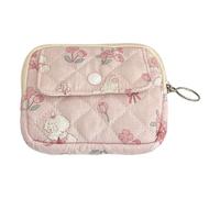 Pequeña bolsa de almacenamiento, monedero de flores, monedero de cambio de estilo coreano, monedero, monedero de moda estilo coreano, b, Belleza masiva