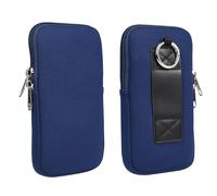 Pequeña bolsa de cintura universal para teléfono móvil, funda de cinturón para hombre con asa, funda para teléfono móvil para hombre con bandolera, funda multifuncional de 18,3 cm para teléfono móvil