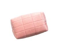 Pequeña Bolsa De Maquillaje Bolsa De Cosméticos Piel Bolsa De Cuidado De La Piel Accesorios Y2k Bolsa De Maquillaje Bolsas De Maquillaje Lindo (Talla única,Rosa)