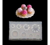 Pequeña botella de cristal 3D con forma de resina, botella de cristal, taza, taza de alimentos simulados, mini cake taza de silicona, forma de resina, herramienta artesanal