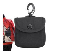 Pequeña Cadena de Llave de Esquina - Bolsa de Cadena de Moneda, pequeña Llave al Aire Libre | Bolso Deportivo portátil, Paquete de Camping Impermeable para Uso al Aire Libre, Negro, Se référer au