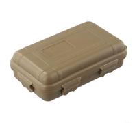 Pequeña caja impermeable de plástico hermética para actividades al aire libre con forro interior de polietileno de 3 mm a prueba de golpes y diseño flotante para mantener los dispositivos electrónicos