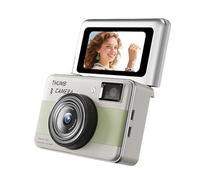 Pequeña cámara digital con llavero con batería de 200 mAh y función de temporizador de retardo para fotos de grupo perfectas Tiny Digital