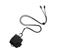 Pequeña cartera de viaje para el cuello, monedero compacto, bolsa para auriculares, elegante bolsa para el cuello, tarjetero portátil, almacenamiento de lápiz labial, bolsa de cambio de lona para uso