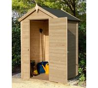 Pequeña casa de jardín de madera Harstad 120 x 126 cm