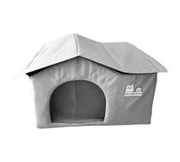 Pequeña Casa para Perros En El Interior - Catty Cat House, Cómodos Refugios De Animales | Nicho Aislante Portátil, Refugio Acolchado Cerrado para Gatos Y Perros Durante Las Noches Frías