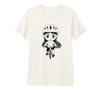 Pequeña Chica Ciclista Carril Bici Camiseta Premium