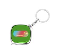 Pequeña cinta métrica retráctil de 2 m con cinta adhesiva de medición de color y precisión para interiores al aire libre de colores y medidas retráctiles utilizadas