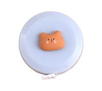 Pequeña cinta métrica suave y encantadora de dibujos animados flexible de 60 pulgadas/1,5 metros, mejoras para costura, manualidades, tela, suave, portátil, regla de medición, regla de resina