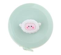Pequeña cinta métrica suave y encantadora de dibujos animados flexible de 60 pulgadas/1,5 metros, mejoras para costura, manualidades, tela, regla de bolsillo, herramienta de medición retráctil
