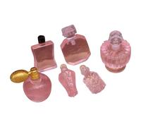 Pequeña colección de botellas perfumadas para casa de muñecas, juego de simulación, artesanía de resina, mejora la imaginación y las habilidades sociales, casas de muñecas coleccionables, miniaturas