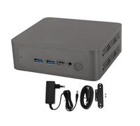 Pequeña Computadora para Juegos, Mini PC de Escritorio Portátil con WiFi 6E, Soporte de Pantalla Dual, SSD NVMe Rápido y Que Ahorra Energía, 5.2, (Enchufe Europeo 8GB + 256GB)