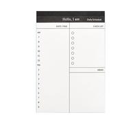 Pequeña Cuaderno Lágrimas 50 Hojas 50 Hojas Sin Frases Planificador Programas Programación Notas Notas Verificación Lista Escritura Memopad Para Notas Planes Gestión Del
