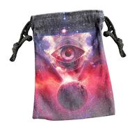 Pequeña de joyería con cordón, 13 x 18 cm, de joyería con patrón de de Estrella, Suministros de adivinación del Destino para Accesorios de Tarot