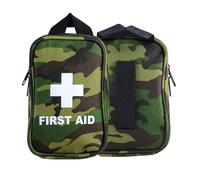 Pequeña de medicamentos - de almacenamiento de medicina de supervivencia de camuflaje | Mochila de camping con descripción general de medicina portátil para el fitness de la escuela de