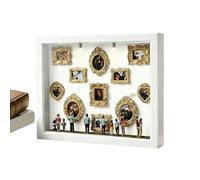 Pequeña De Silueta De Museo DIY Recuerdo En Miniatura Para Memorias