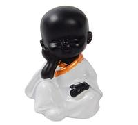 Pequeña Escultura Home Buda Estatua Monk Figurine Decoración Zen para la Sala de Estar Moderna Ornamentos de la Sala Accesorios Arts and Crafts, E Art Collection