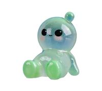 Pequeña Estatua de Dibujos Animados Brillante, Figura de Anime de Resina | Noctilucous Tiny Glowing in The Dark Miniature Cartoon Resina Estatua - Accesorios de jardín de Brillantes para