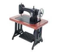 Pequeña estatua de una máquina de coser | Decoración de mesa para máquina de coser del mundo de muñecas | Escala 1 24 juegos de roles muebles y accesorios | para vivienda, estudio, dormitorio, y