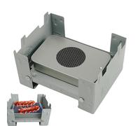 Pequeña estufa de camping - Espíritu Burner, Hornillo De Senderismo Portátil, Coctor De Alcohol | Hornillos De Camping Ligeros Con Alcohol | Para Senderismo, Mochila De Trekking Al Aire Libre, Pico