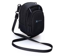 Pequeña funda para cámara con correa para el hombro, para cámaras compactas, compatible con FujiFilm FinePix a345, f80, j32, j10, jx530, xp140, xp130, xp200, xp120, xp210, Kodak EasyShare M530 M550