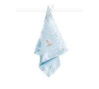 Pequeña jirafa - chenille bebé Cubierta, azul (azul)