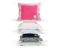 Pequeña jirafa Chenille confeti almohada (azul)