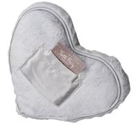 Pequeña jirafa - cojín decorativo para niños en forma de corazón Luxe Hada de los Dientes, color: plata