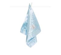 Pequeña jirafa - Manta satinado/Chenille, razón: jirafa, azul claro