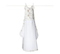 Pequeña jirafa - Toalla/albornoz con orejas "Luxe Nuevo Punto", color: azul