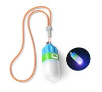 Pequeña lámpara de balizas subacuáticas reflectante de 360 grados, luz de buceo ligera para actividades al aire libre, compacta y buceo