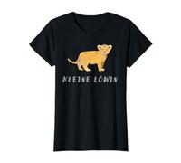 pequeña Leona Orgulloso Valiente león Selva Africa Kita niño Camiseta