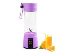 Pequeña licuadora eléctrica, taza exprimidora - licuadora de carga USB de 400 ml para frutas | Sports Nutrition Products Exprimidor giratorio de alta velocidad para plátano, zanahoria, pitaya, pepino