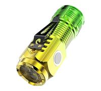 Pequeña linterna brillante - Linterna portátil de muy alta potencia, luz exterior compacta, herramienta portátil para senderismo y camping, accesorio de iluminación LED | Regalo de campo