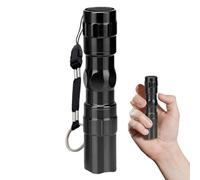 Pequeña linterna brillante - linternas de flash potentes | Luz fuerte, luces LED portátiles, linternas impermeables de alta potencia de aleación de aluminio para acampar, al aire libre, senderismo