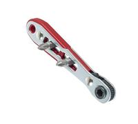 Pequeña llave de trinquete manual de 36 dientes, destornillador magnético de 90 grados, mango reversible para un agarre seguro, tuercas y pernos, herramienta de reparación del hogar