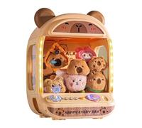 Pequeña Máquina de Garra - Electrónica Divertida con Sonido Ajustable - Juguete de Máquina de Vending Capibara con Sonido para Niños | para Fiestas de Cumpleaños, Viajes, Guardería, Hogar, Niños y Niñ