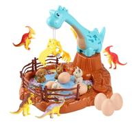 Pequeña máquina de garras, máquina de garras para niños,Juguetes en miniatura expendedores de dinosaurios | Juego interactivo de escritorio, animales en miniatura clip figuras para más de 3 niños y ni