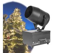 Pequeña máquina de nieve falsa oscilante for exteriores de 2000 W, máquina de nieve for escenario de DJ Club con control remoto manual e inalámbrico for Navidad, bodas y fiestas.